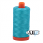 Preview: Aurifil Mako 50 1300Meter Turquoise 2810