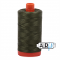 Preview: Aurifil Mako 50 1300Meter Medium Green 5023