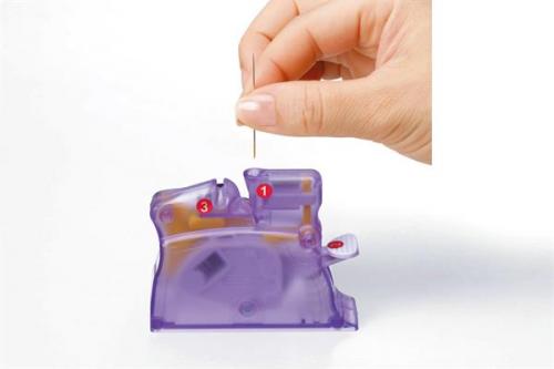 CLOVER HANDLICHER TISCHNADELEINFÄDLER 4071 LILA