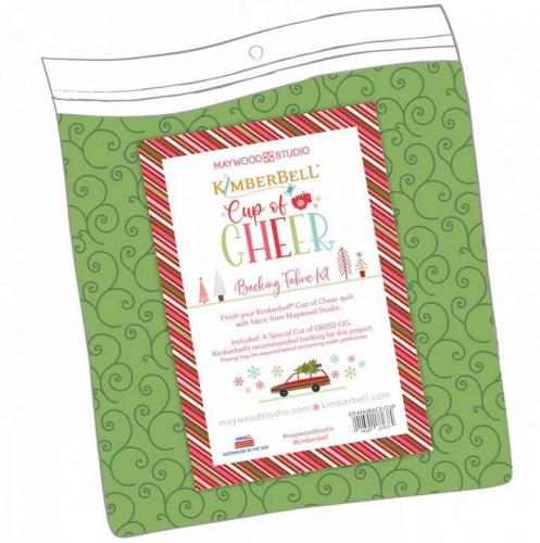 Kimberbell Design Quilt Kit Cup of Cheer Backing KIT-MASBACK