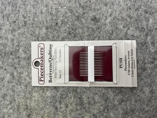 Piecemaker Betweens/Quilting Nadeln 12