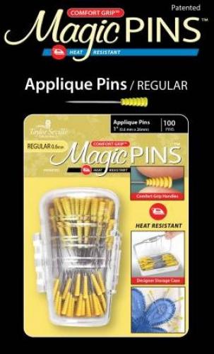 Taylor Seville Magic Pins 1 inch 100 Stück gelb