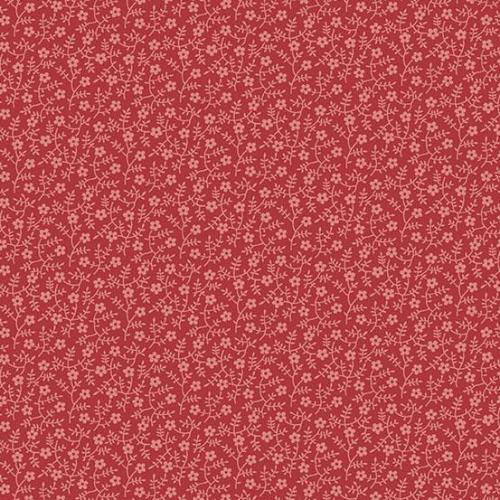 Noel by Laundry Basket Quilts A-9913-R Cranberry