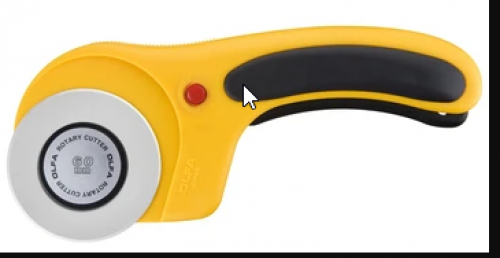 Olfa Rollschneider, RTY-3/DX gelb 60mm