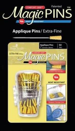 Taylor Seville Magic Pins 1 inch 50 Stück gelb