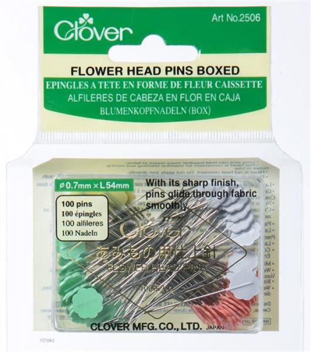CLOVER BLUMENKOPFSTECKNADELN 2506 BOX