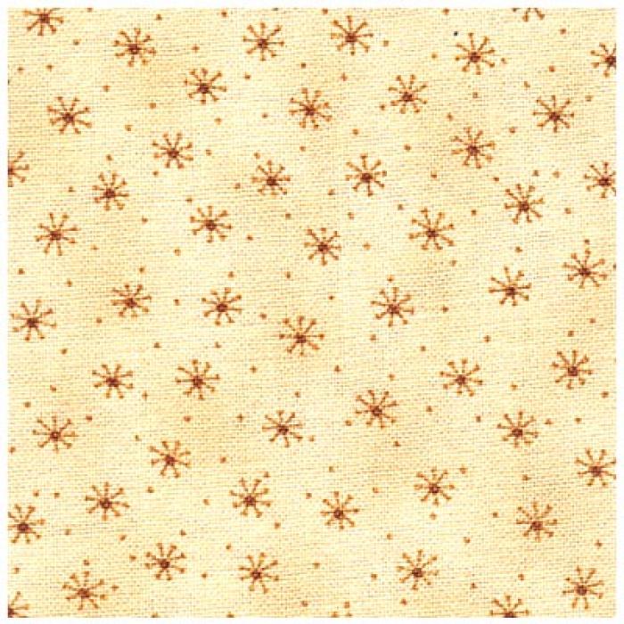 STOF BASIC DESIGN 4513 206 beige mit hellbraunen Sternchen