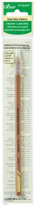CLOVER QUILTING-MARKIERSTIFT GELB 5007