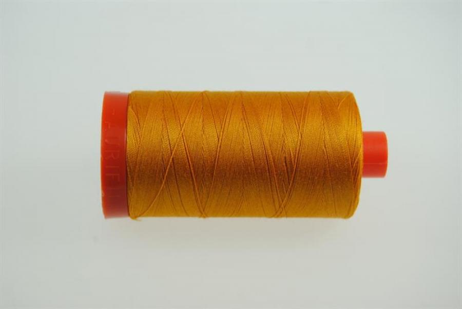 Aurifil Mako 28 100Meter Yellow Orange 2145