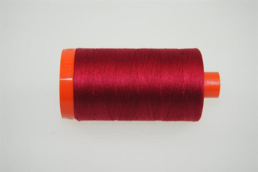 Aurifil Mako 28 100Meter Red Wine 2260