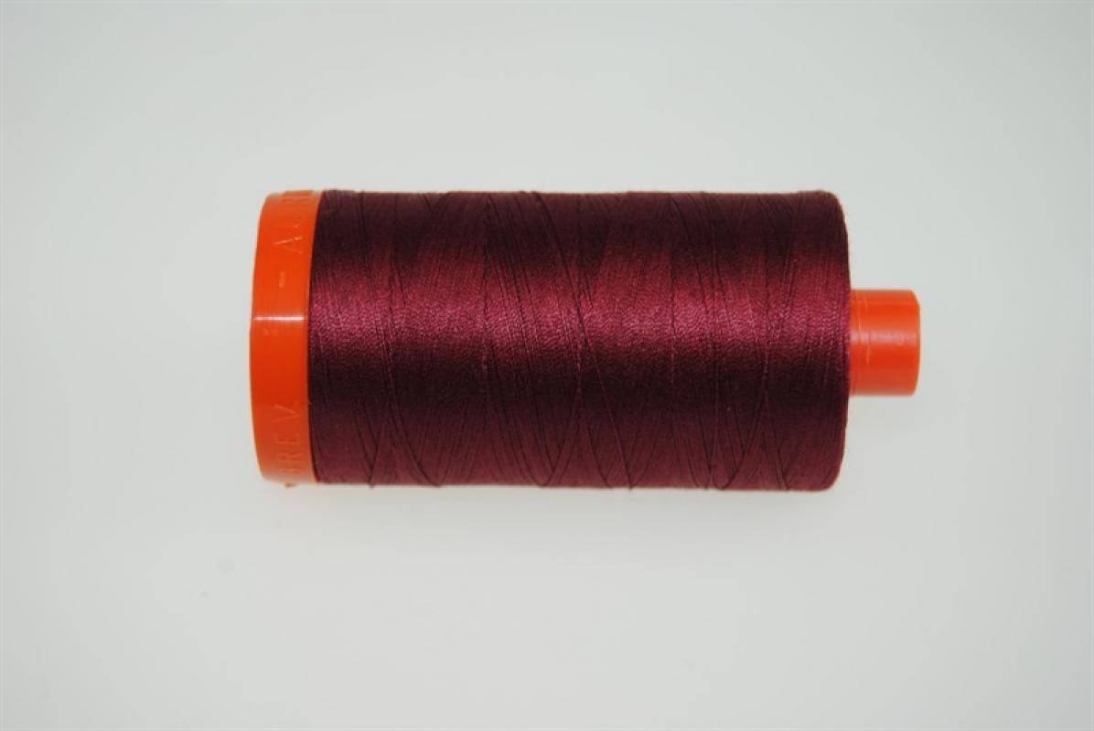 Aurifil Mako 50 1300Meter Dark Carmine Red 2460