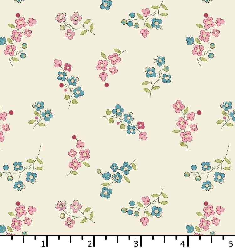 EQP Back in the Day Forget me not Cotton