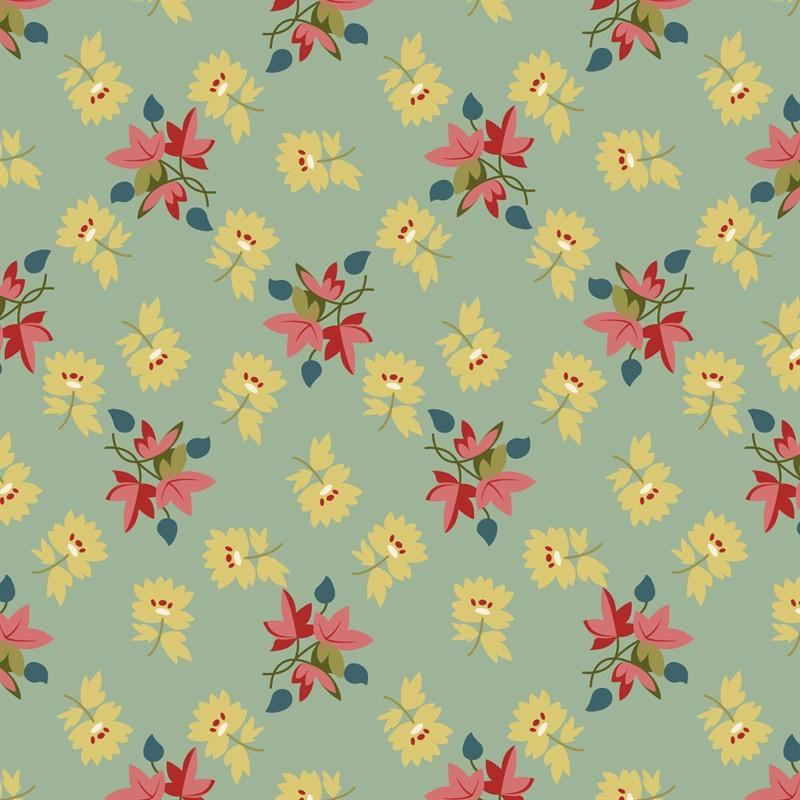 EQP Back and Forth Maple Leaf Glacier Blue