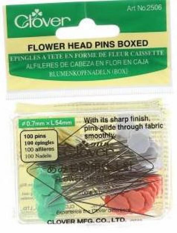 CLOVER BLUMENKOPFSTECKNADELN 2506 BOX