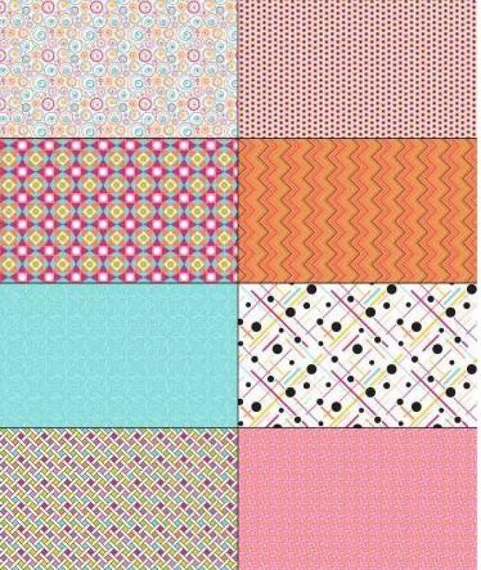 Colour Wall by Sue Daley Designs Fateight Panel Orange