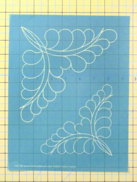 Full Line Stencil Jewlie Corner