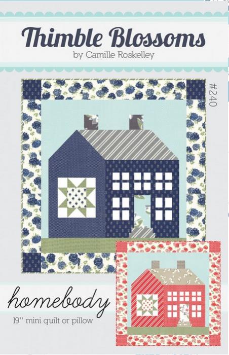 Thimble Blossoms C.Roskelley homebody, mini quilt/pillow#240