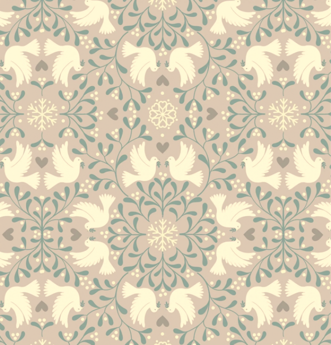 Lewis and Irene Hygge Glow glow in the dark scandi dove on s