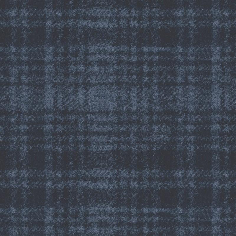 Maywood Studio Woolies Flannel  F18501 N blaukariert