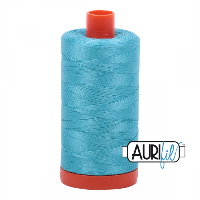 Aurifil Mako 50 1300Meter Bright Turquoise 5005