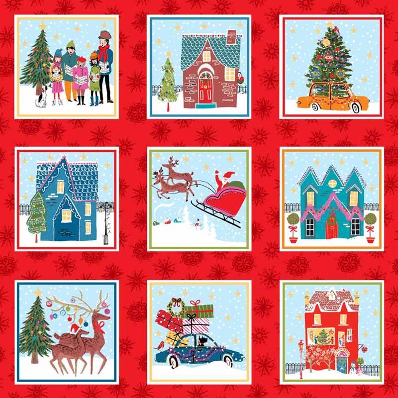 MAKOWER CHRISTMAS WONDERLAND LABELS 1460