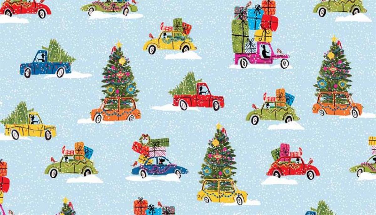 MAKOWER CHRISTMAS WONDERLAND CARS 1462