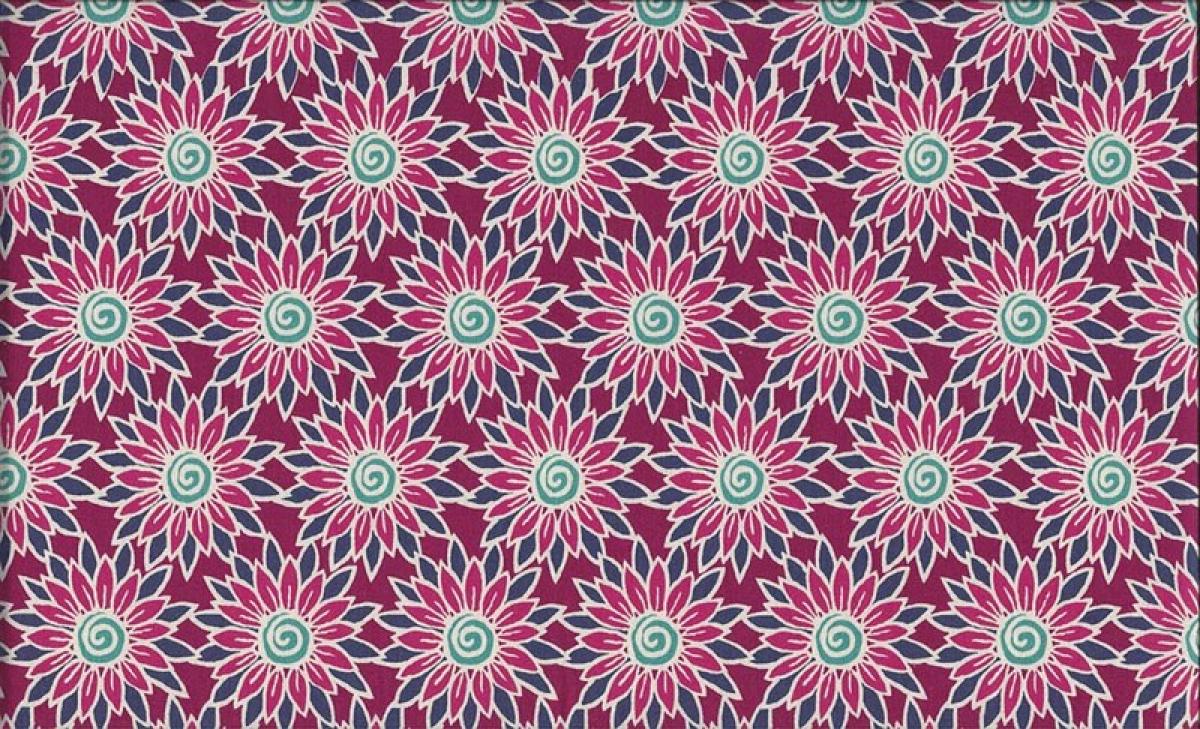 HENNA FLOWER PINK by BETH STUDLEY 1192/P