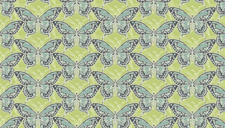 MAKOWER MEADOW BUTTERFLY GREEN 1281/G