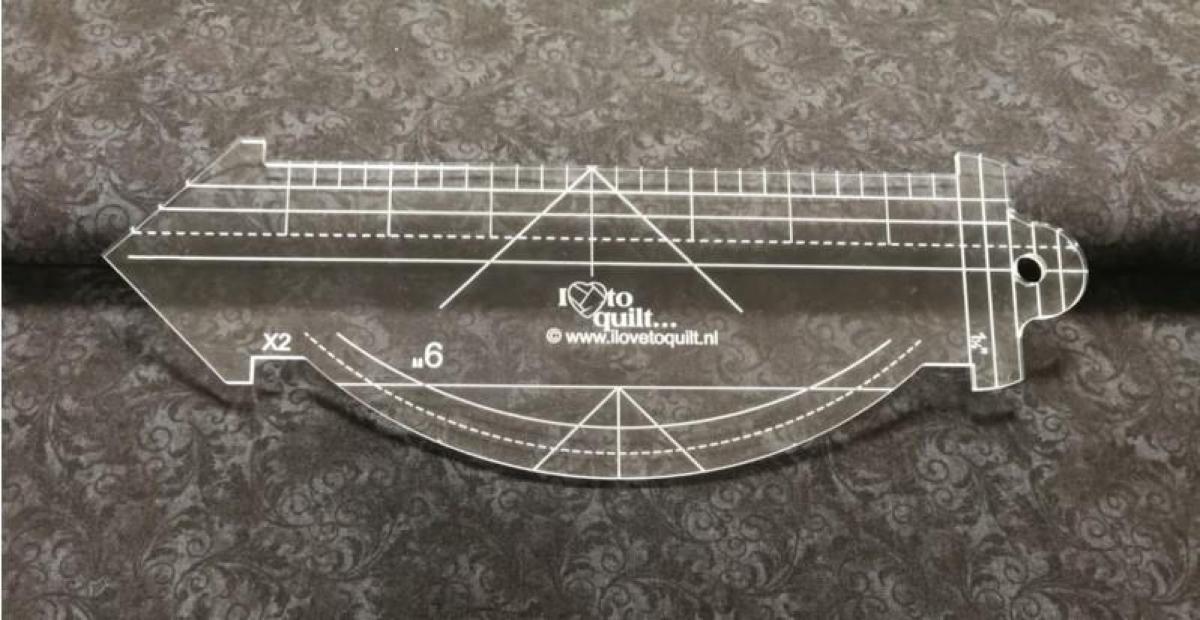 I love to quilt by Syliwia B.K.  X2,6mm