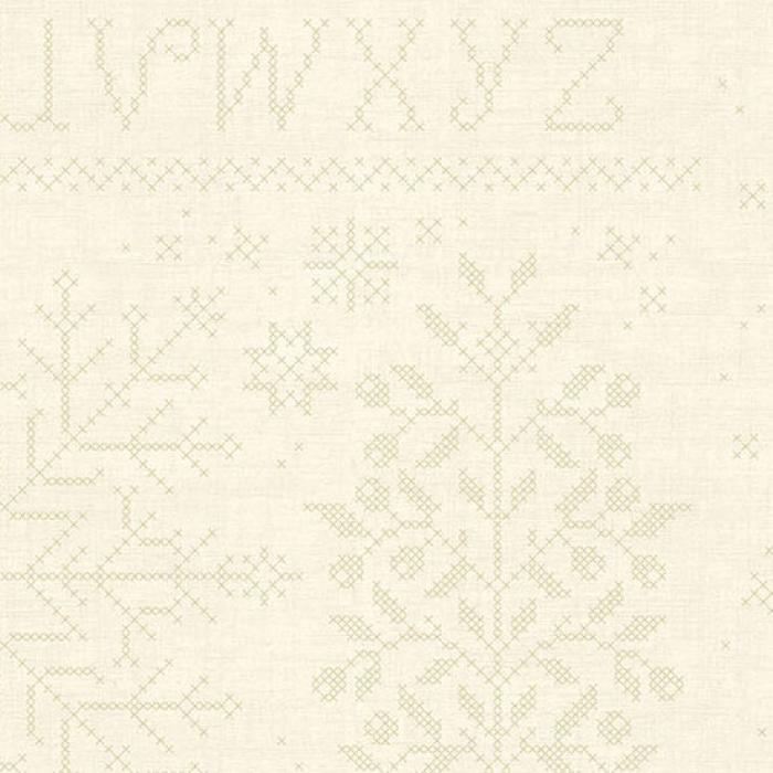 Noel by Laundry Basket Quilts A-9850-L Linen