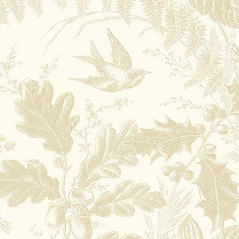 Noel by Laundry Basket Quilts A-9911-L Linen