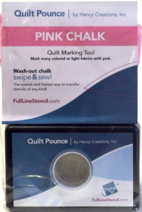 Full Line Stencil Pounce Powder Wash out Chalk pink