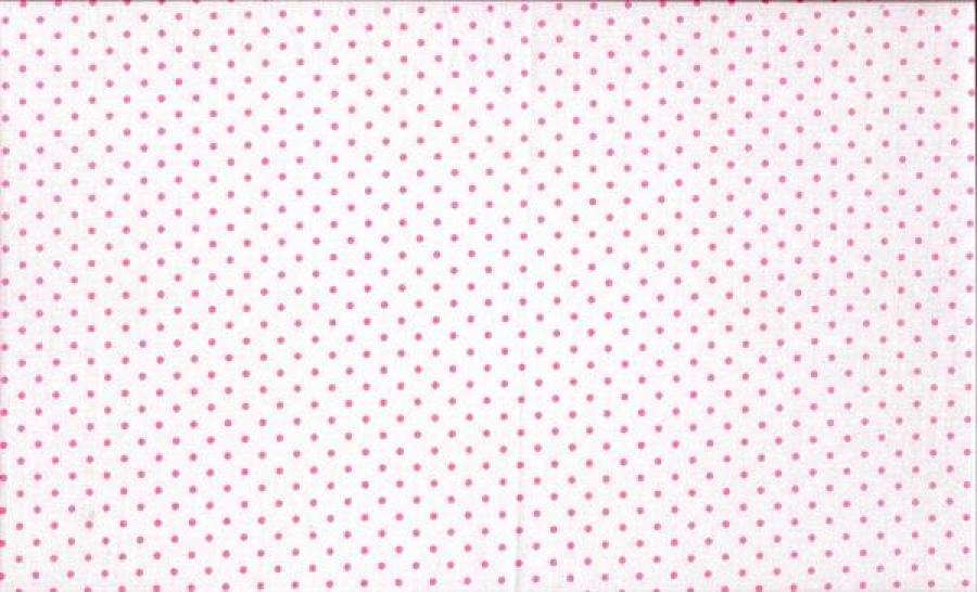 MAKOWER BASIC 916/P4 CREAM MIT ROSA PUNKTEN