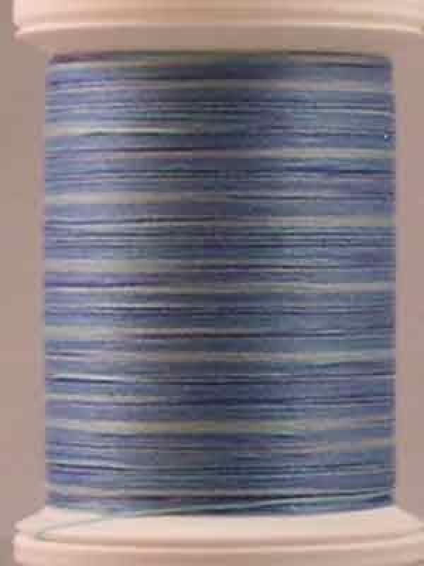 YLI MASCHINENQUILTGARN 500yd Danube Blues 24450V80