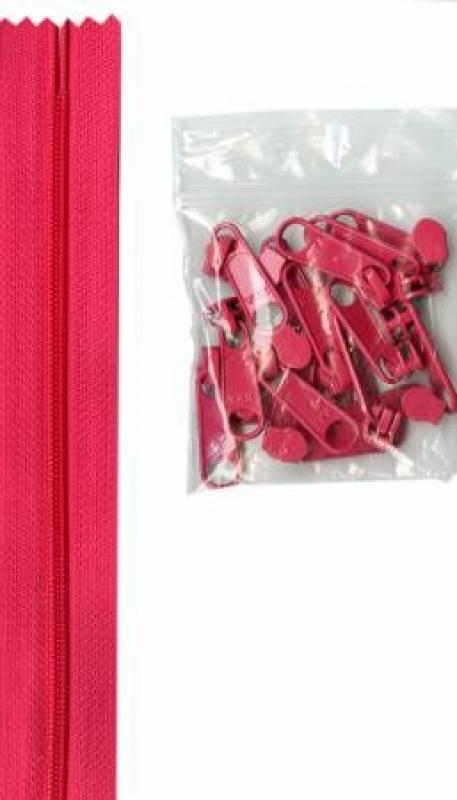 byannie Zipper/Reißverschluss 4 yard/ 3,6m Lipstick ZIPYD-25